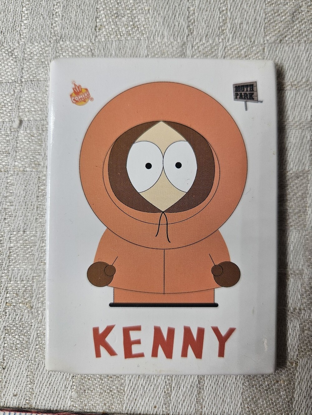 Vtg Comedy Central South Park Refrigerator Magnet Kenny 1998 htf read